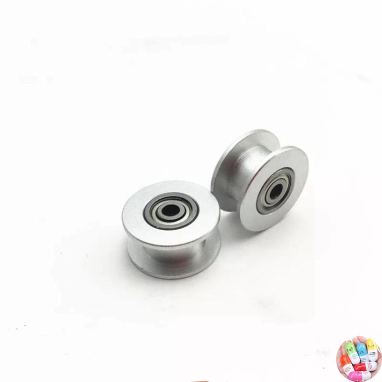 Ròng rọc có vòng bi trục 5mm rãnh 6mm