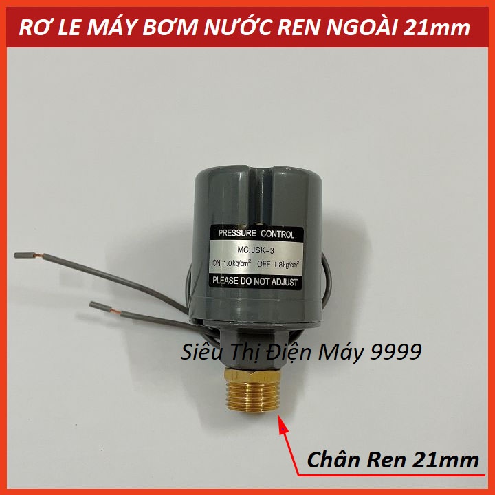 RƠ LE MÁY BƠM TĂNG ÁP