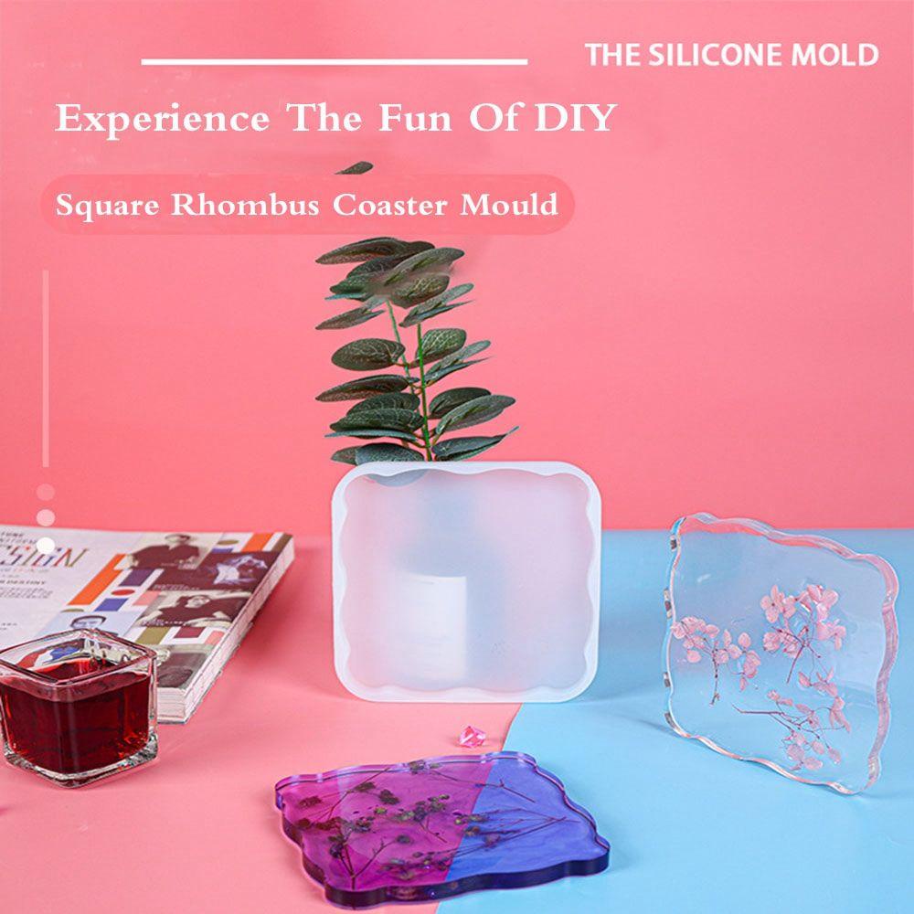Khuôn Silicone Hình Vuông Làm Đồ Thủ Công DIY