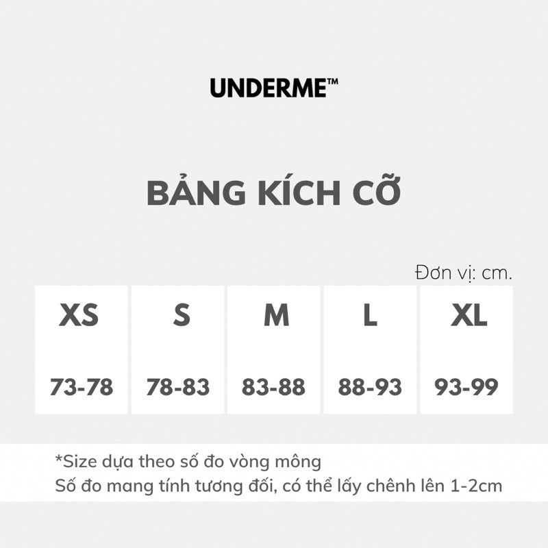 Quần lót nữ cao cấp UNDERME™ Natural Cotton Bikini (Cotton kháng khuẩn được đặt dệt riêng tại Việt Nam) | BigBuy360 - bigbuy360.vn