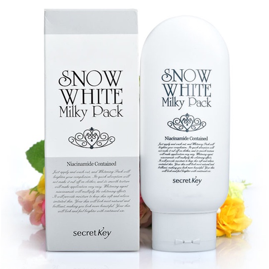 Kem Dưỡng Trắng Secret Key Body Snow White Milky Pack 200g