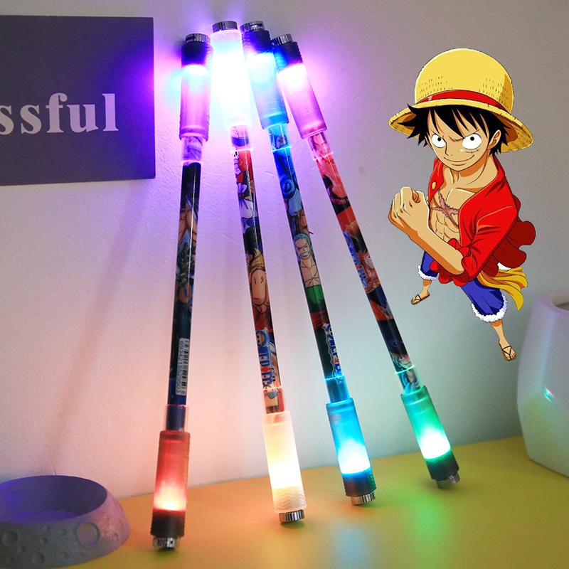 Bút Quay One Piece Đồ Chơi Cân Bằng Chống Trượt Phong Cách Anime One Piece