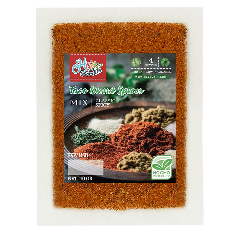 [DATE MỚI NHẤT] Bột Gia Vị Taco Nguyên Bản – Taco Blend Spices Powder