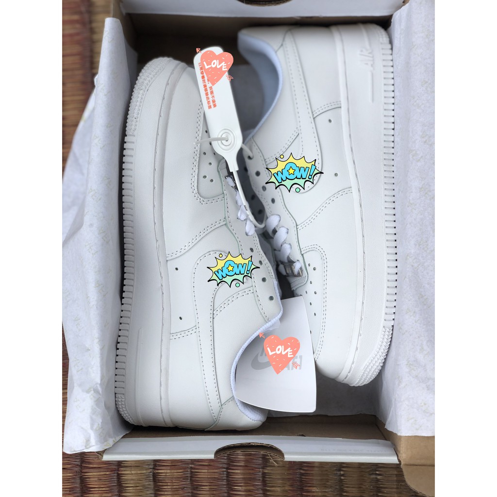 Giày thể thao nam nữ air force 1, Đủ SIze 36 - 43 ⚡ XẢ HÀNG + HỘP CHỐNG SỐC⚡ Tăng Chiều Cao Êm Chân Chống Trơn