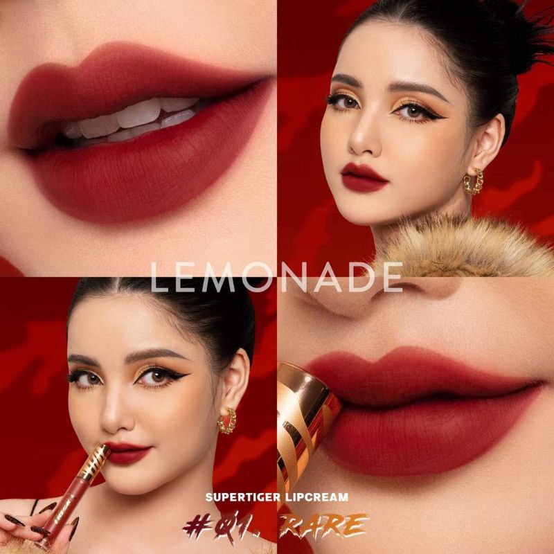 SON KEM LỲ LEMONADE SUPERTIGER LIPCREAM