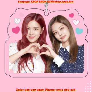 MÓC KHÓA COUPLE BLACK PINK