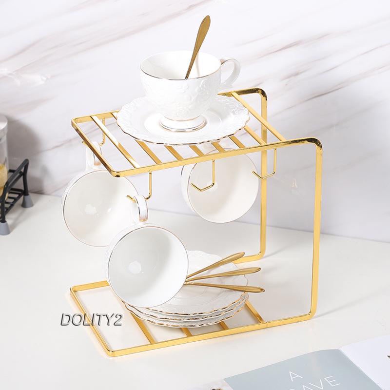 Giá đỡ hong khô cốc cà phê bằng sắt tiện dụng