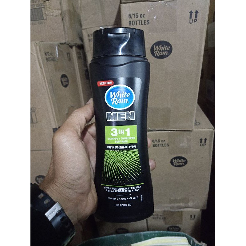 Sữa tắm 3in1 giành cho Nam giới White rain men, hàng nhập Mỹ