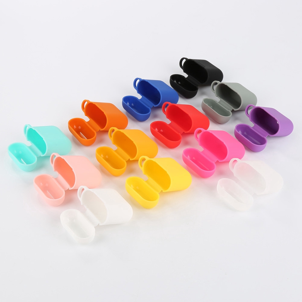 Vỏ silicone bọc hộp sạc đựng bảo vệ tai nghe Airpods | BigBuy360 - bigbuy360.vn