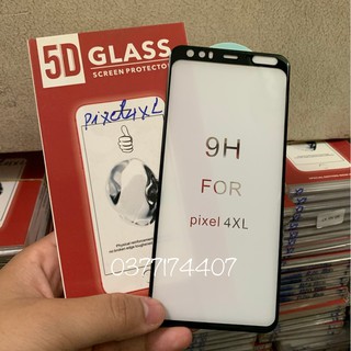 Kính cường lực 5D xịn cho Google Pixel 4/ 4XL Full màn hình siêu cứng