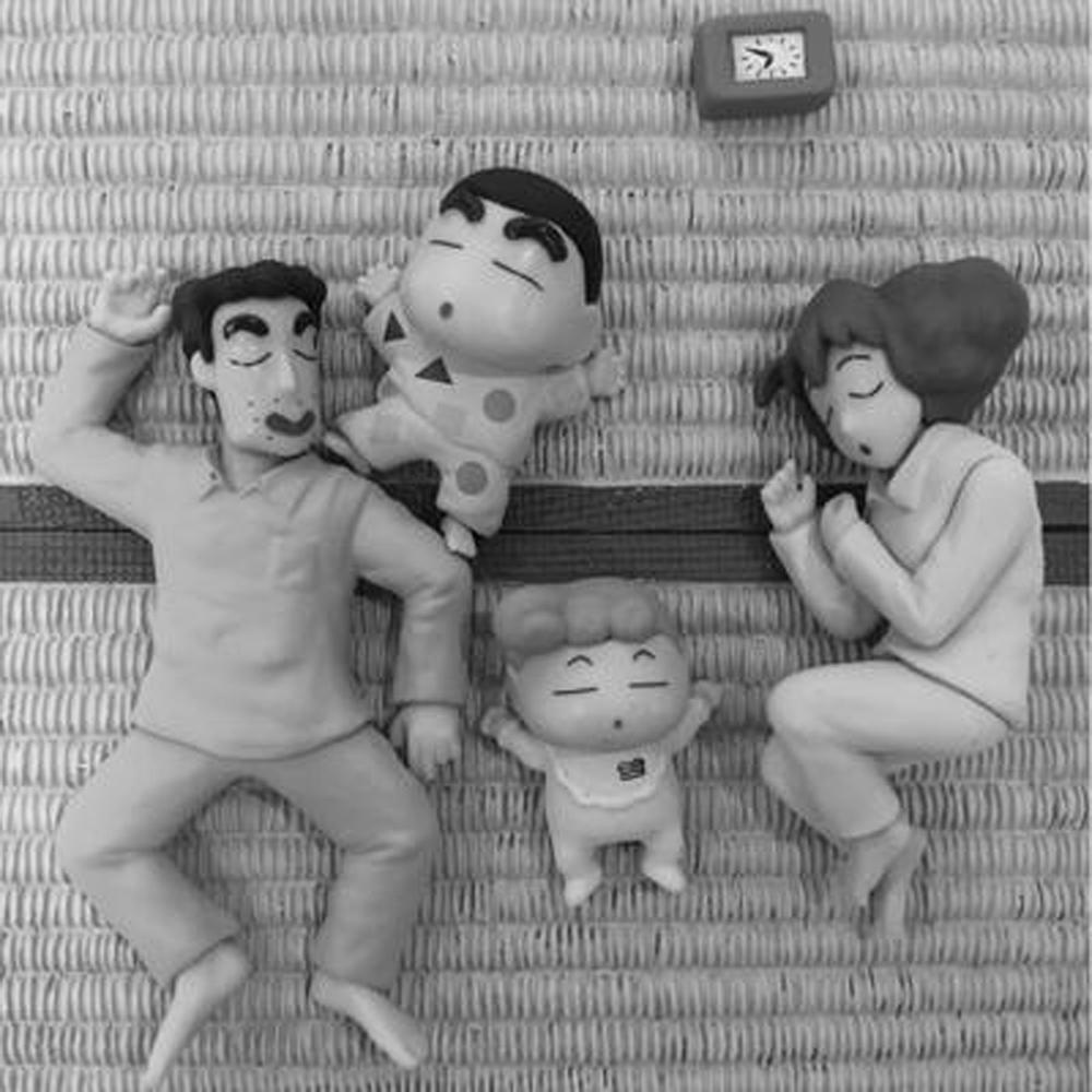 Set 5 Mô Hình Nhân Vật Shin-chan Phong Cách Nhật Bản