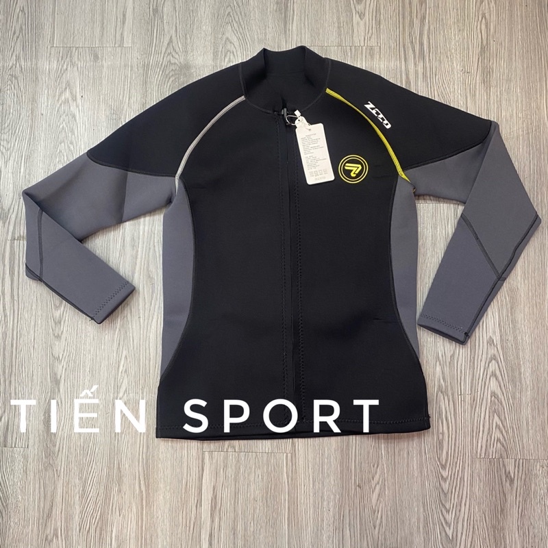 Áo Bơi Giữ Nhiệt Nam Cao Cấp Dày 1,5mm Giữ Âm Cản Gió Vải Cực Đẹp