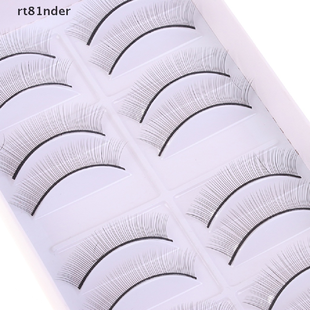 [Hàng mới về] Set 10 cặp lông mi giả luyện tập trang điểm tiện lợi