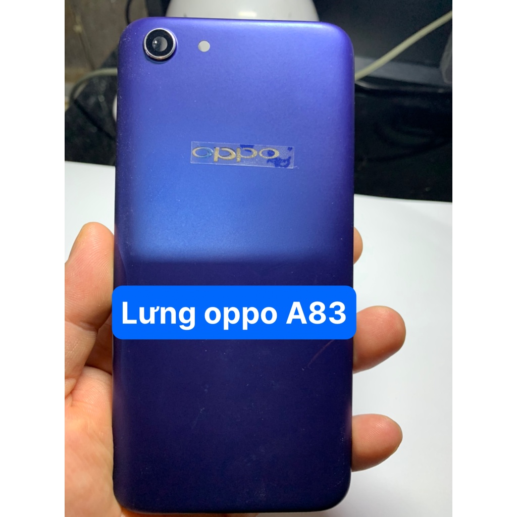 Lưng vỏ, khung xương điện thoại oppo A83 - gồm lưng, phím bấm, kính camera