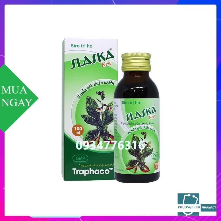 SIRO HO SLASKA NEW TRAPHACO - giảm ho lâu ngày, ho gió, ho khan, ho có đờm đặc