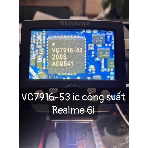 VC7916 - 53 ic Công suất Realme 6i, A20S SS