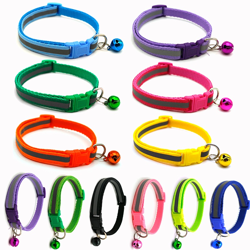 &lt;cutepethome&gt;Vòng Đeo Cổ Có Gắn Chuông Kiểu Dáng Thời Trang Dùng Cho Thú Cưng