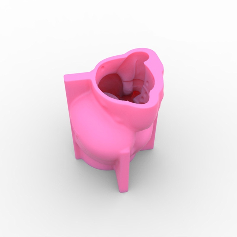 Khuôn Silicon Làm Chậu Hoa Bằng Epoxy UV Hình Cô Gái Dễ Thương