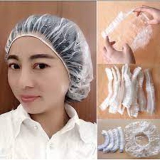 Mũ chụp ủ tóc,mũ trùm đầu khi tắm dùng 1 lần tiện dụng giá rẻ