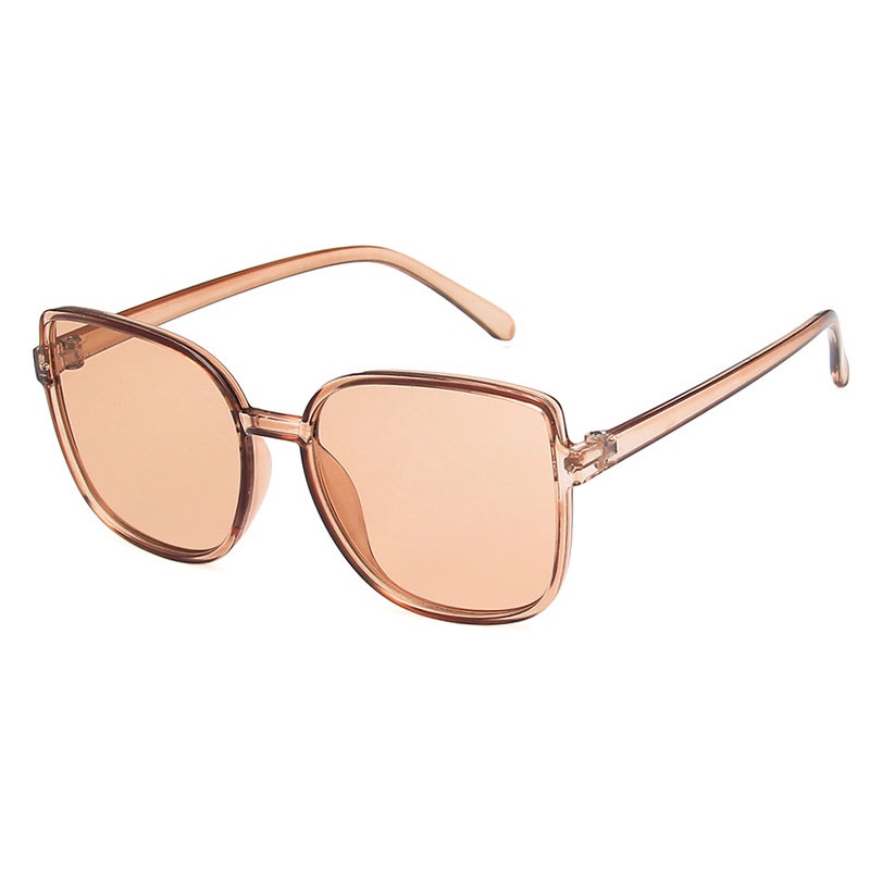 Kính mát gọng vuông oversize chống tia UV400 thiết kế đơn giản thời trang