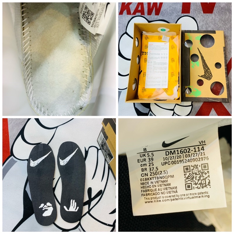 Hàng chuẩn | Giày Sb off white cổ thấp nam nữ