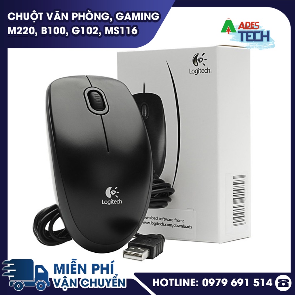 Chuột Văn Phòng, Gaming M220 | B100 | G102 | MS116 Giá Rẻ Chất Lượng Cao - Bảo hành 3 tháng