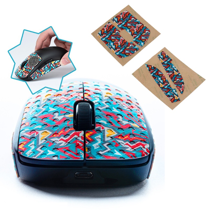Miếng Dán Chuột Không Dây Chống Mồ Hôi Chống Trượt Nhiều Màu Sắc