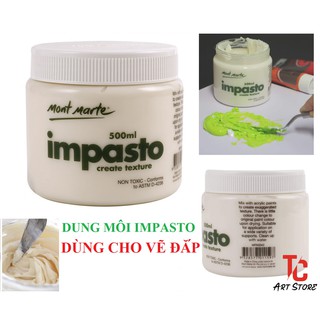 [ TC Art ] Dung môi IMPASTO - VẼ ĐẮP 500ML - Mont Marte