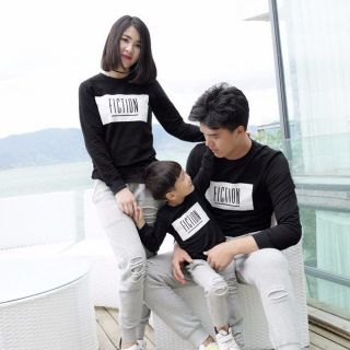 ⚡FLASH_SALE⚡  Áo thu đông gia đình, áo đôi 👨‍👩‍👧‍👦 chất nỉ bông cao cấp (kéo ảnh xem ảnh thật)