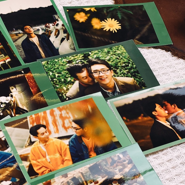 In Ảnh POLAROID 6x9 Theo Yêu Cầu Khung Màu Xanh Lá Đậm - Kèm Cán Màng Bảo Vệ - NOMAD GARDEN