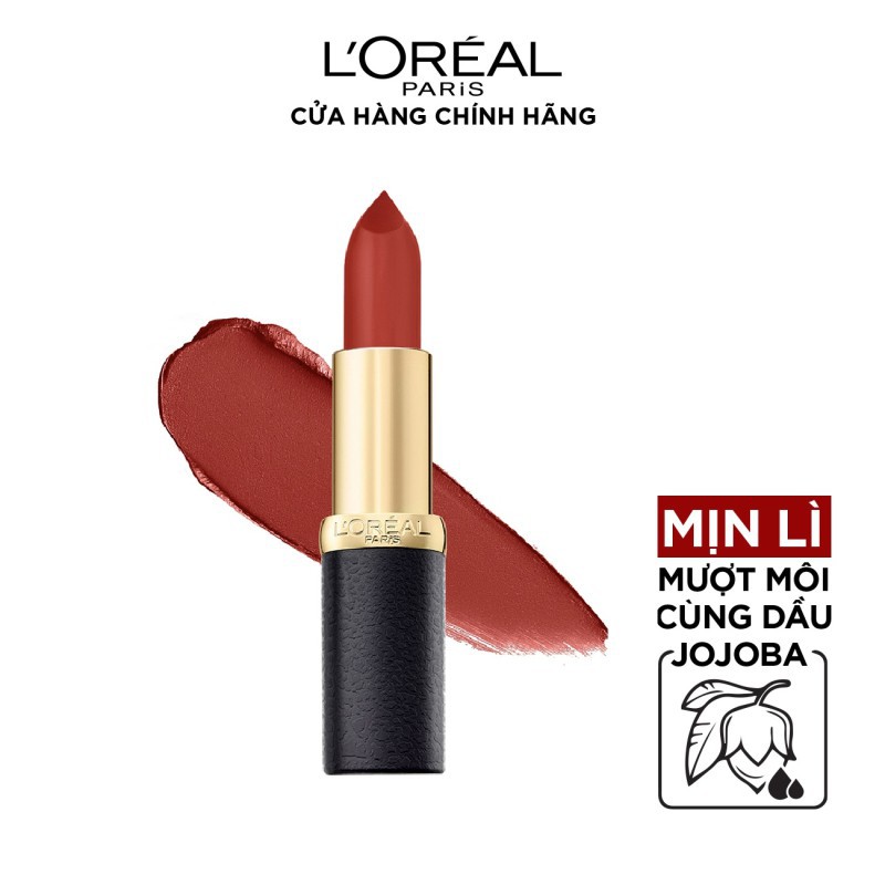 Son mịn lì cao cấp L'Oreal Paris Color Riche Matte 3.7g (son lì)