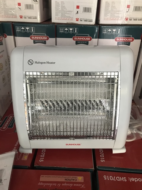 Sưởi điện Halogen Sunhouse SHD7015 - SHD7013 - Điện máy Sunmy - Hàng mới