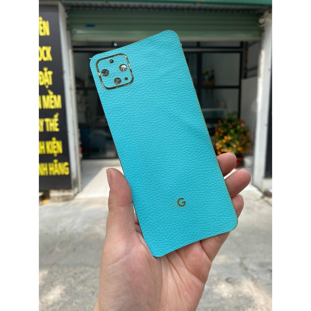 Dán lưng da Google Pixel 2XL trơn không các màu