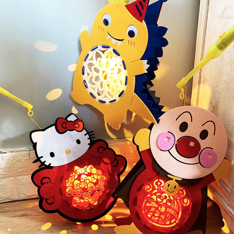 PVN48654 Lồng đèn lắp ráp vải nỉ dễ thương Giá Rẻ