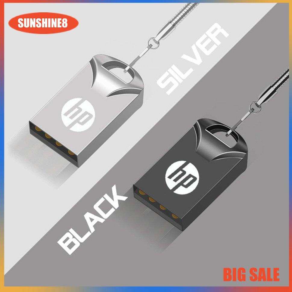 【SUN】Flash Drive 4G Memory Stick Black High Speed Metal PC Laptop Stylish U Disk