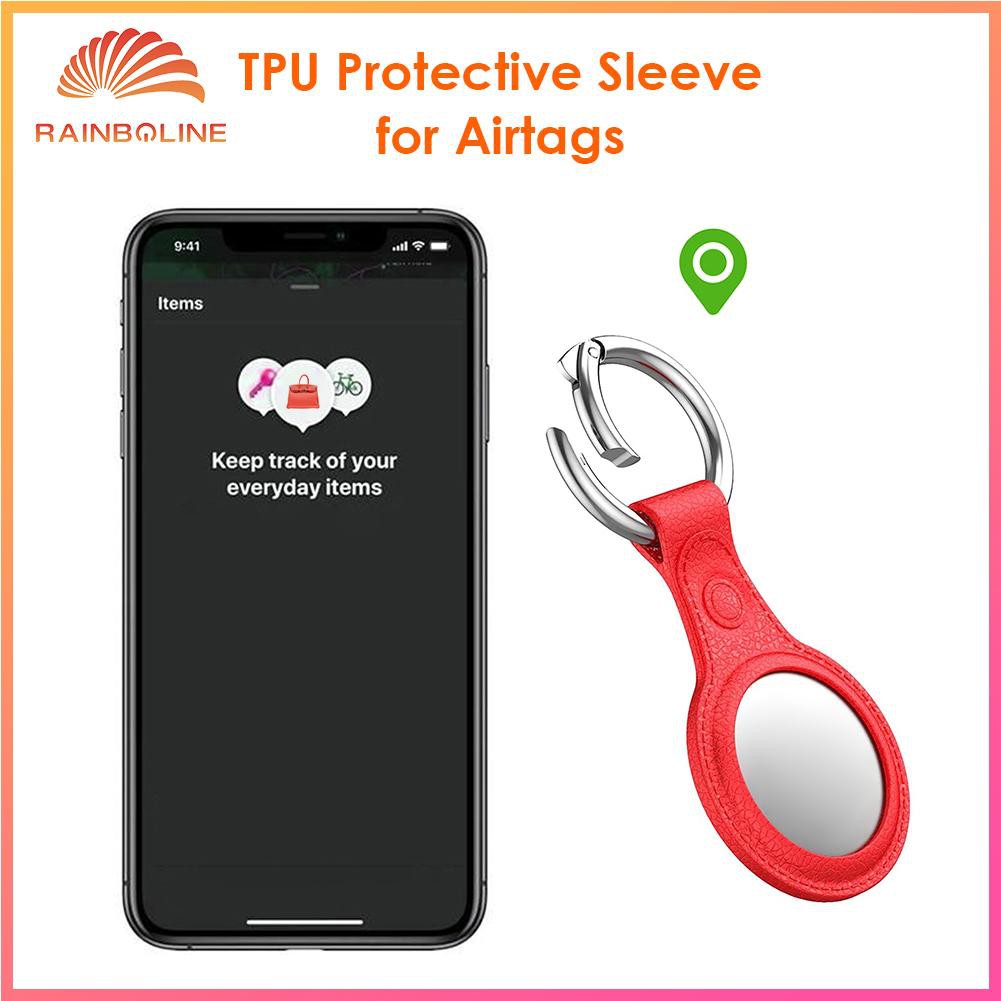 Ốp Lưng Da Tpu Chống Nước Cho Apple Airtags | BigBuy360 - bigbuy360.vn