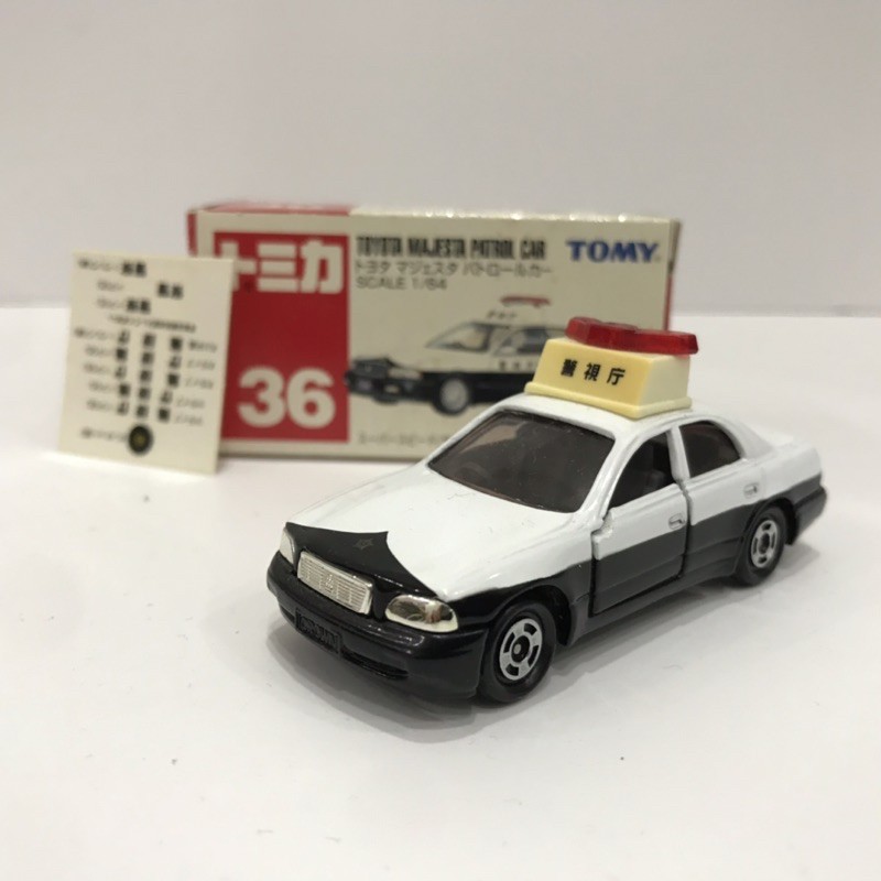 Xe mô hình - Tomica Taxi & Police cổ made in china