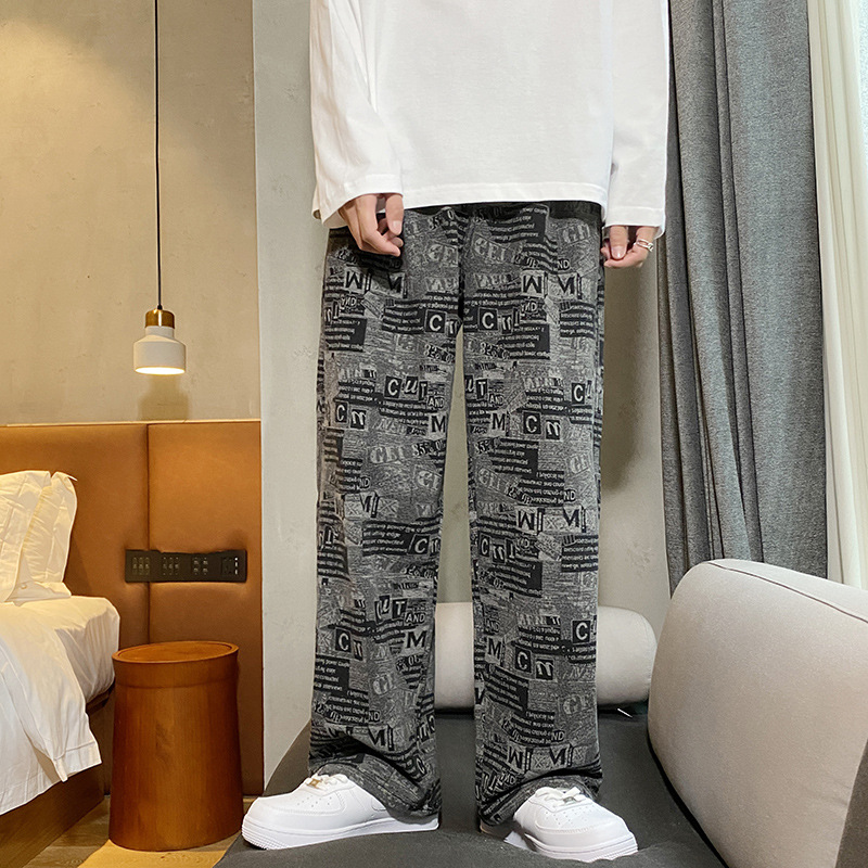 Quần Dài Thể Thao Lưng Thun Ống Rộng Cho Nam | BigBuy360 - bigbuy360.vn