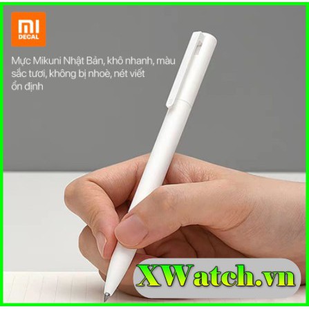 Bộ 10 Bút Bi TRẮNG Cao Cấp Xiaomi [Mực Đen]