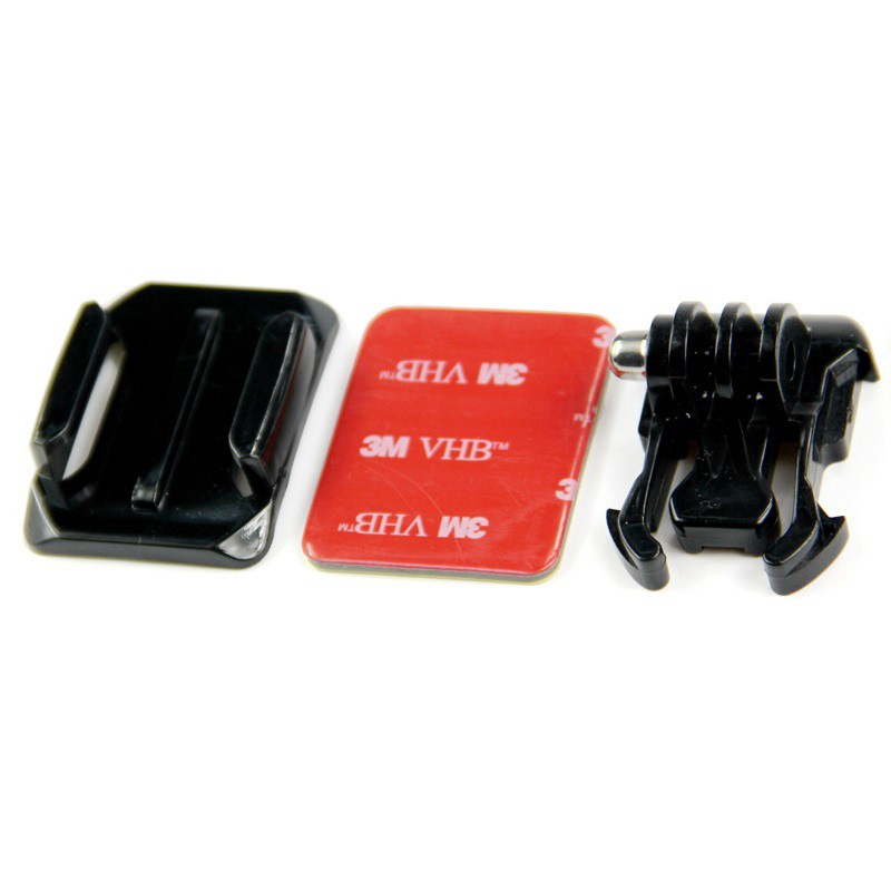 Bộ đế kẹp cố định máy GoPro có miếng keo dán 3M