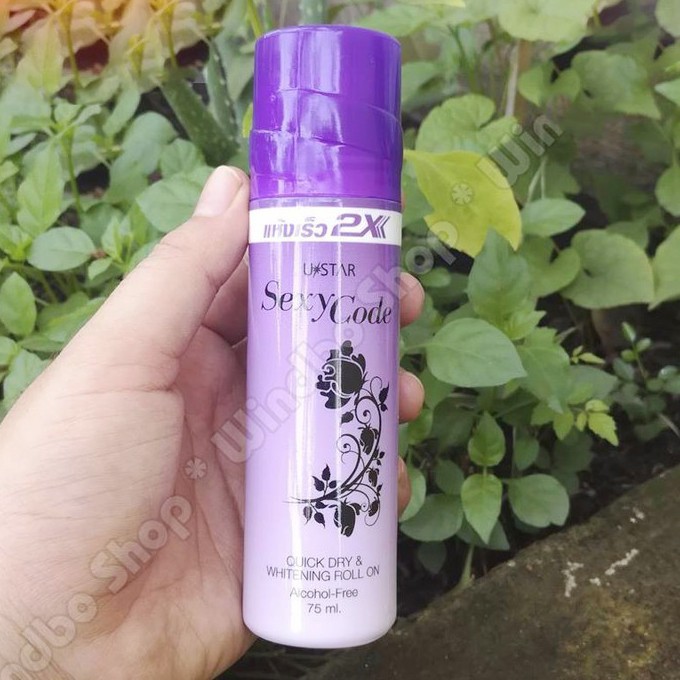 Lăn Khử Mùi Không Cồn Ustar Thái Lan Sexy Code 75ml