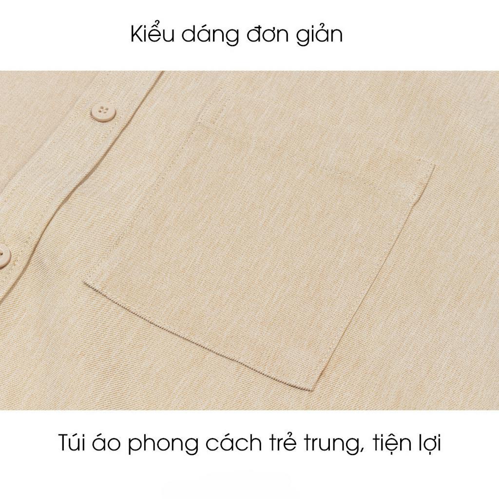Áo Sơ Mi Nam Tay Ngắn Đơn Giản Thời Trang Thương Hiệu Y2010 TSONS 79 21394 |YaMe|