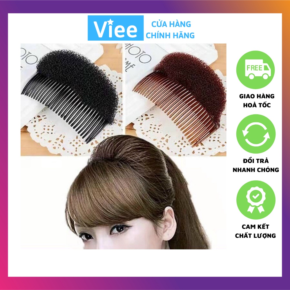 Kẹp búi tóc mái độn phồng tóc mái