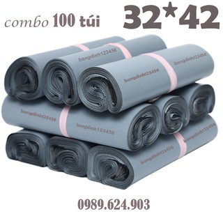 Túi gói hàng túi niêm phong tự dính size 32*42