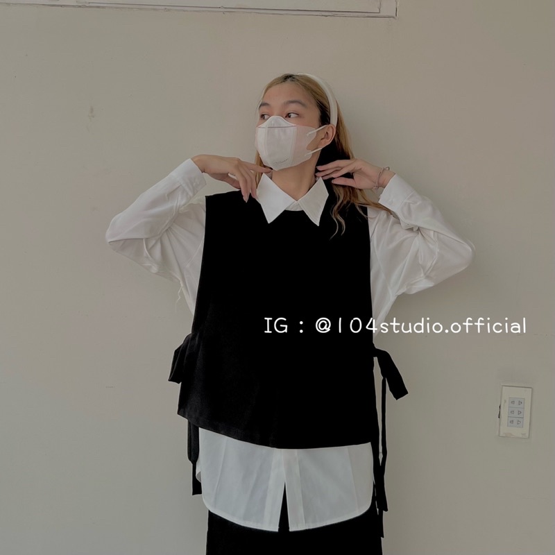 Set sơ mi và gile (mã S202) (bán nguyên set không tách lẻ)
