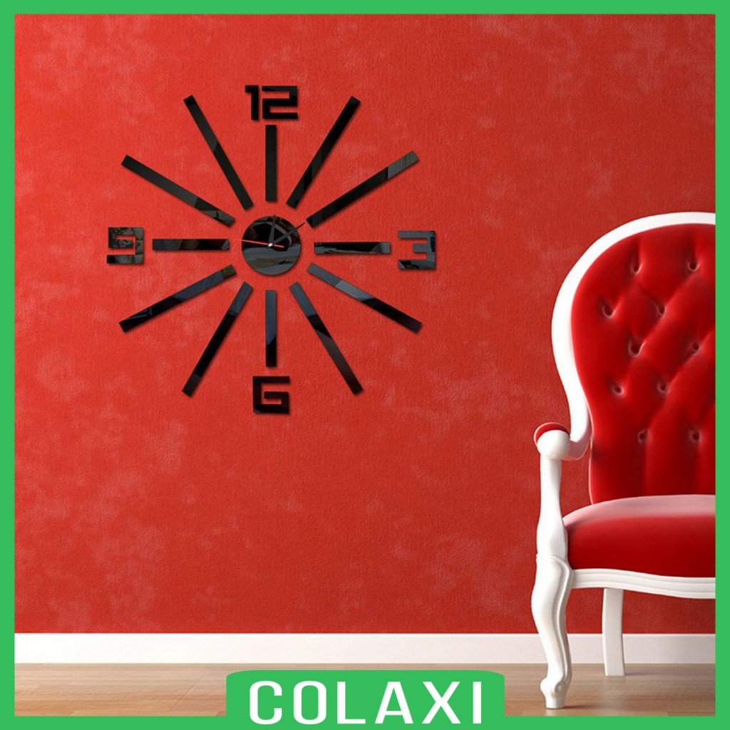Đồng Hồ Dán Tường 3d Diy