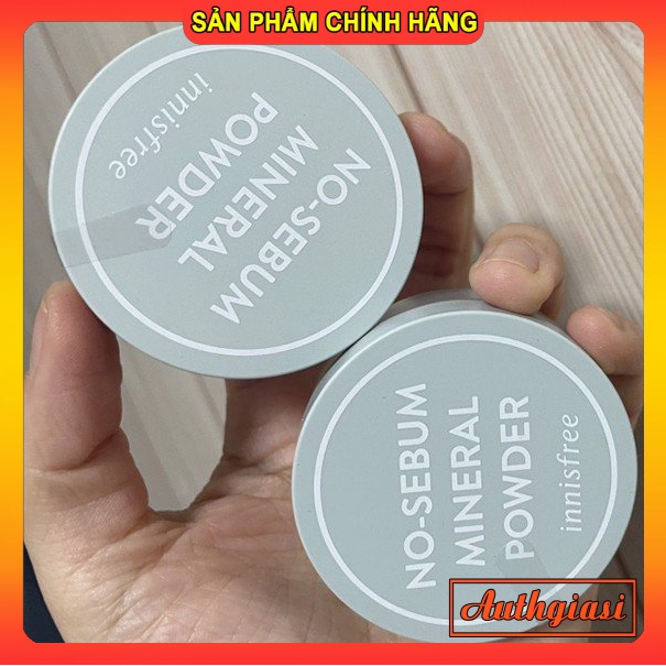 Phấn phủ dạng bột khoáng Innisfree No Sebum Mineral Powder kiềm dầu mịn da [Mẫu mới] | BigBuy360 - bigbuy360.vn