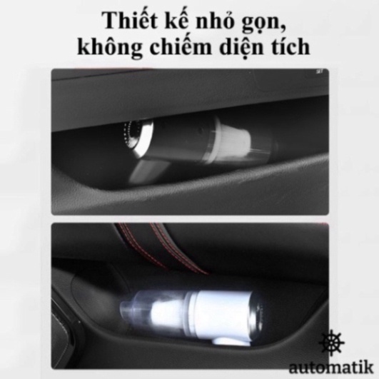 Máy Hút Bụi Cầm Tay Mini Không Dây, Vệ Sinh Ô Tô, Gia Đình, Hút Bụi Giường Nệm, Lông Chó Mèo - Hút Bụi Cầm Tay Mini HB1