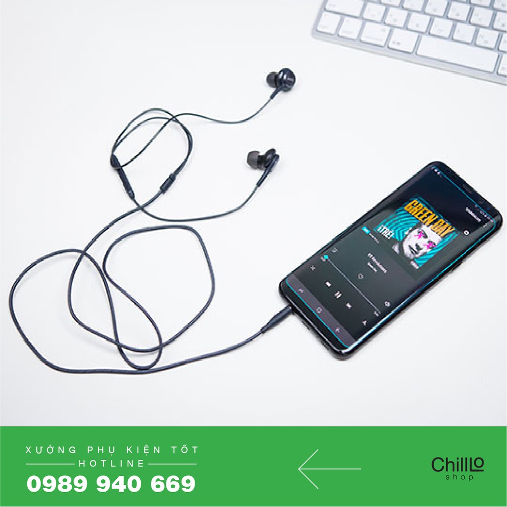 Tai nghe Jack 3.5mm Samsung Galaxy AKG EO-IG955 - Tai Nghe Nhét Tai Tương Thích Cổng 3.5mm