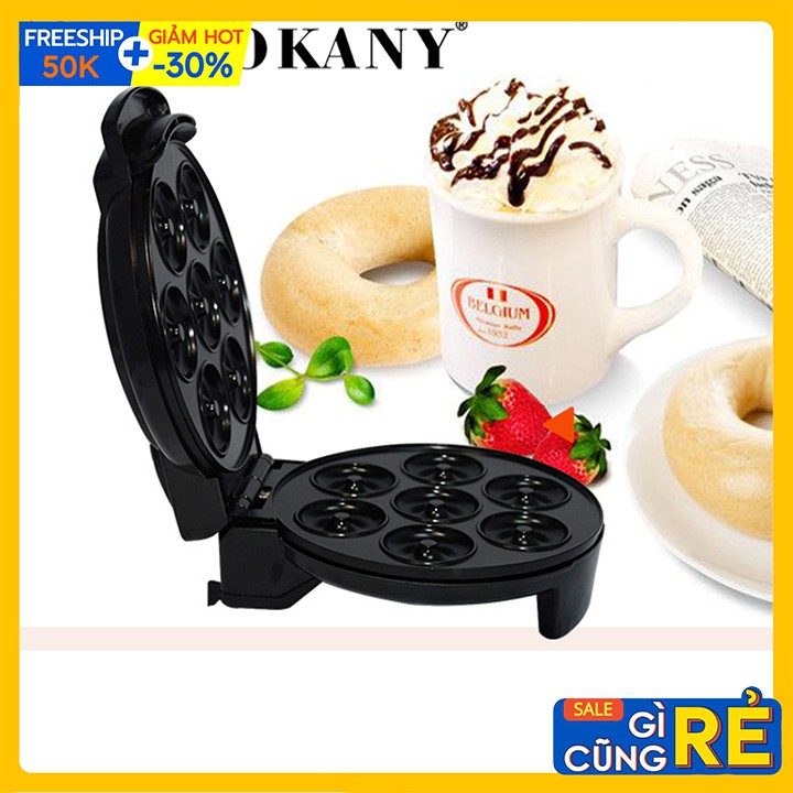 Máy nướng bánh vòng Donut gia đình Sokany Cao cấp